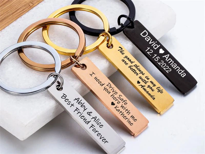 금속 아연 합금 열쇠 고리