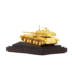 탱크 모양의 금속 스포츠 트로피 디자인